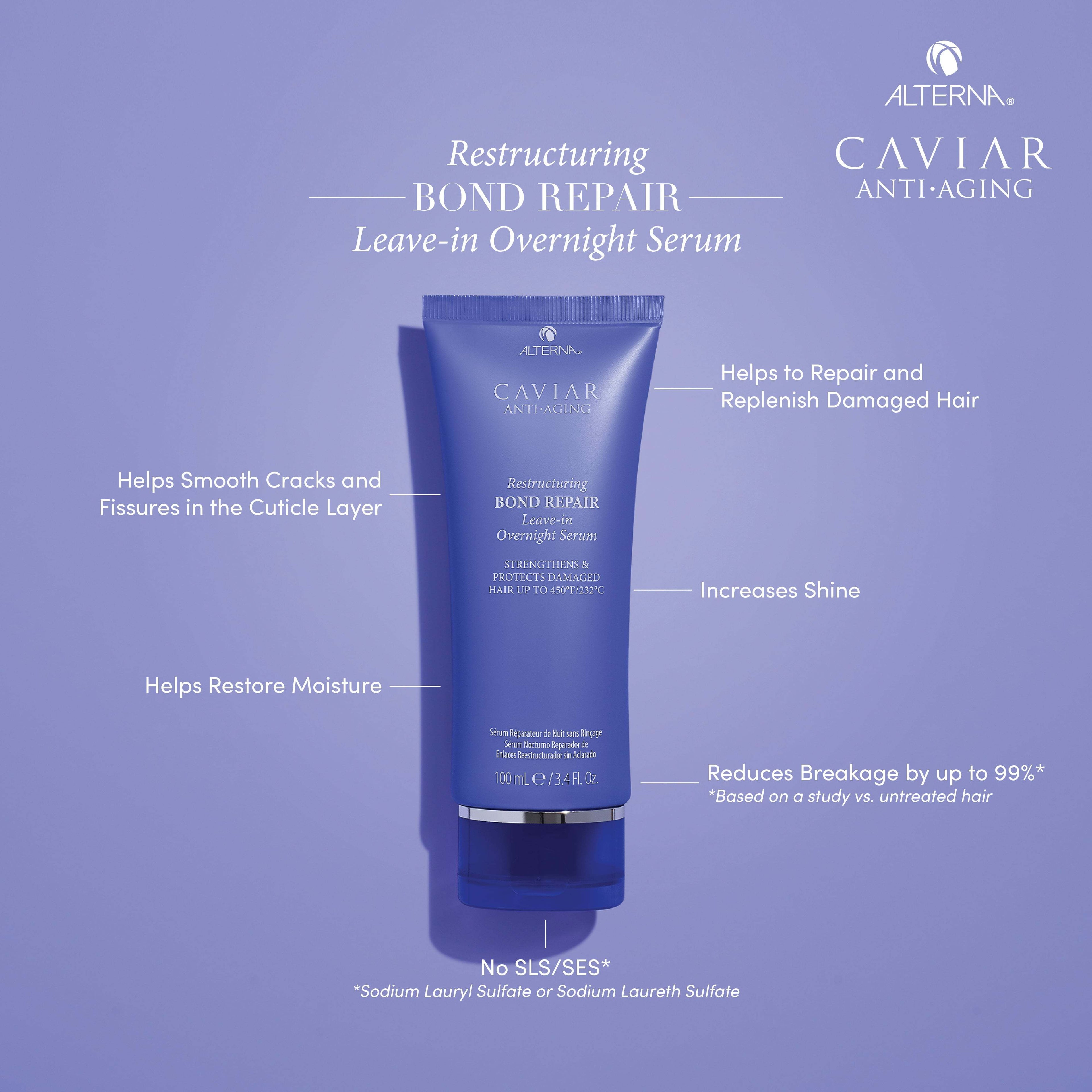 Alterna Caviar  Bond Repair Overnight Serum100ML