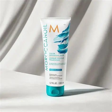 Moroccanoil Color Depositing Mask Aquamarine 200Ml