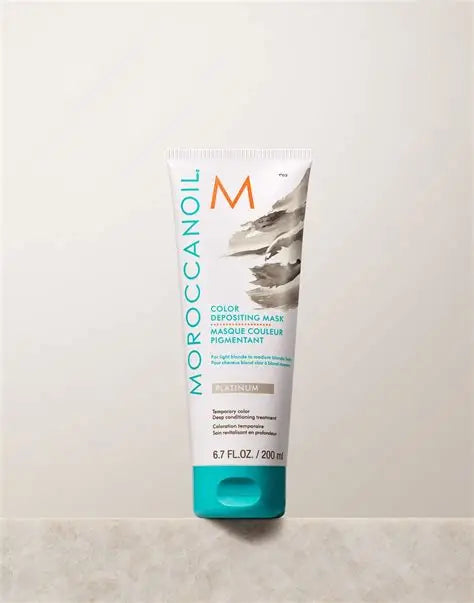 Moroccanoil Color Depositing Mask Platinum 200Ml